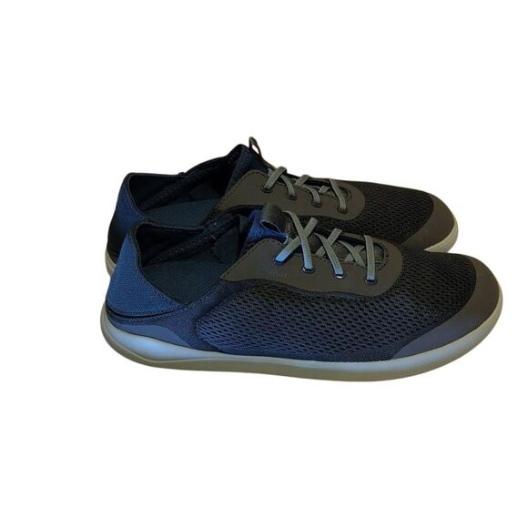 Olukau Moku Pae Men's Size 9 Gray Casual Shoe Comfort Outdoors Boat Slip On NWOT - Picture 7 of 11